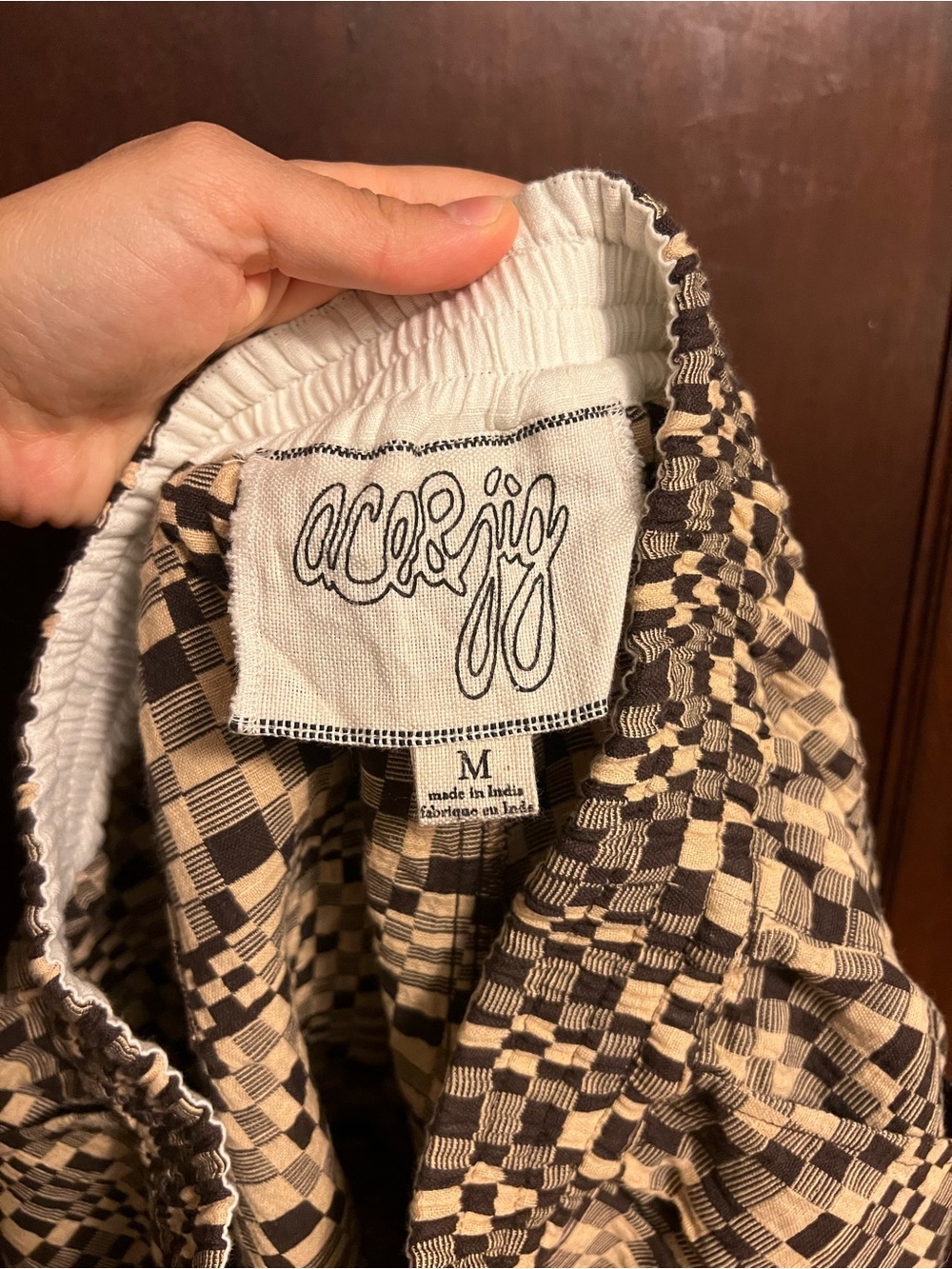 Ace & Jig Bailey short in Yesterday print, size M - Picture 3 of 5